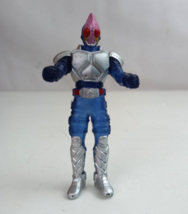 2003 Bandai Kamen Masked Rider Blade Pink Mask 3.75&quot; Vinyl Figure Rare - £13.69 GBP