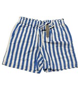 J Crew Women&#39;s X Small Striped High Waisted Pull-on Shorts with Pockets ... - £21.47 GBP