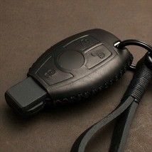 1 PCS Leather Car Key Case Key Cover For Benz W203 W204 W210 W211 A B C E S Cl S - £52.49 GBP