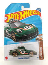 Hot Wheels 2025 Case G Porsche 911 Rallye Long Card Protector Free NEW - £6.50 GBP