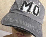 Missouri Show Me State Retro Gray Strapback Baseball Cap Hat - $17.07
