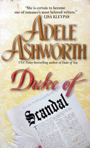 Duke of Scandal by Adele Ashworth / 2006 Historical Romance Papeback - £0.88 GBP