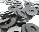 7/16&quot; ID Rubber Washers  1&quot; OD  1/16&quot; Thick  Various Package Quantities - $10.11+