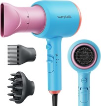 Wavytalk Hair Dryer Blow Dryer with Diffuser Nozzle Comb and - £40.90 GBP