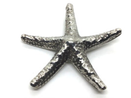 Sterling Handmade Starfish Pendant Unmarked Silver Nautical Collectibles VTG - $46.09