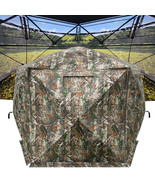 Hunting Blind for 3-4 People, 288 Degree See Through Hunting Ground Blin... - £344.34 GBP