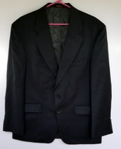 Oscar De La Renta Blazer Black 2-Button Single Breast Formal Size 46R No Tags - $34.64