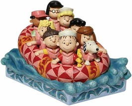 Peanuts - Peanuts Gang Rafting Figurine from Jim Shore by Enesco D56 - £87.52 GBP