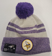 Minnesota Vikings New Era Patch Cuffed Knit Stocking Cap - NFL - $24.24