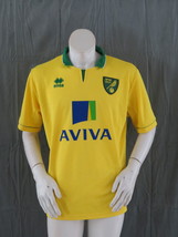 Norwich City Jersey - 2012 Home Jersey by Errea - Men&#39;s Extra-Large - £59.31 GBP