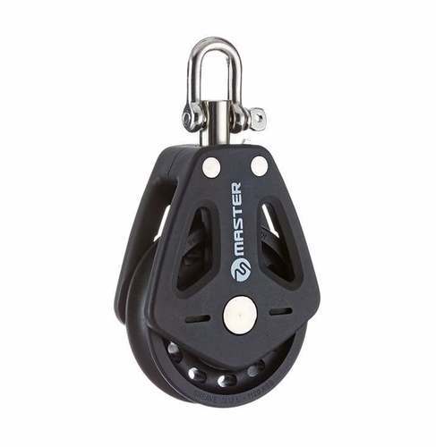 Marine Sailboat Dinghy 35mm 1 3/8&quot; Single Swivel Shackle Block Master BP... - $14.18