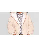 Cat &amp; Jack™ ~ Girl&#39;s Size XS (4/5) ~ Snap Closure ~ Tan Hoodie/Jacket - $499.37 MXN