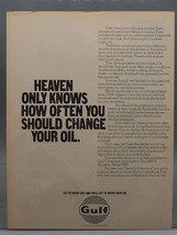 Vintage Magazine Ad Print Design Advertising Gulf Petroleum - $12.86