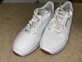 Reebok Men Classic Leather Sneaker White/Rubber Gum GY0952  Size 7 US - $32.17