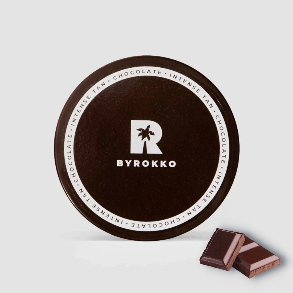 BYROKKO Shine Brown Tanning Cream with Chocolate 200 ml | Sunbeds & Outdoor Sun