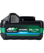 HiKOKI Multi-Volt Battery 36V/2.5Ah 18V/5.0Ah BSL36A18BX Bluetooth VVGa641 - $2,215.74 MXN