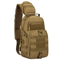 Nylon Tactical Bag Single Shoulder Sling Ch Bag Military Army Backpack Outdoor S - £60.95 GBP