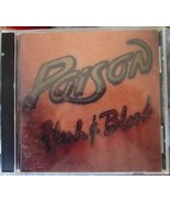 Poison – Flesh &amp; Blood, CD, 1990, Very Good+ condition - $120.37 MXN