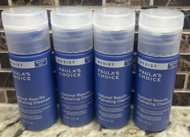 4 x  Paula&#39;s Choice Resist Optimal Results Hydrating Cleanser - 30ml/  1 fl oz - $18.78