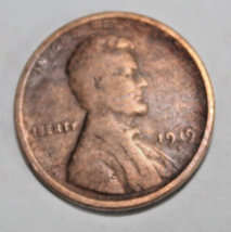 1919 S  Penny , ERROR, Off center strike with L on rim - $142.49