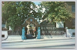 Little Bit O Heaven Brady Street Hill Davenport Iowa Vintage Postcard - £5.33 GBP