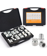 Industrial Hydraulic Cap and Plug Hose Tube and Pipe Fitting Kit Cap and... - $203.80