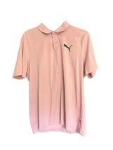 Puma Men’s Pink Collared Shirt Size Large - £13.60 GBP