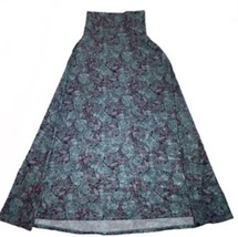 LuLaRoe MAXI Flowing Skirt Floral Pattern Slinky Fabric  Womens Size XXS - £10.18 GBP