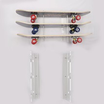 The Skateboard Shelf Is A Wall-Mounted Storage Rack That Is Horizontally - $35.99