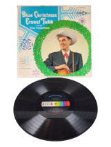 Ernest Tubb and His Texas Troubadours Blue Christmas LP 1964 Decca Vinyl Record - £7.60 GBP