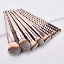 Champagne Makeup Brush Sets - 4PCS or 10PCS - £6.11 GBP+