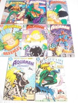 Eight Aquaman DC Comics #1, #2, #3, #5, #6, #8, #9, #10 1991-1992 VF - $8.99