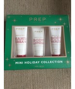 Prep Your vanilla mint bath set Hand Creame Body Wash Lotion Travel 3oz - $3.59