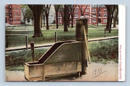 Harvard Vecchio Pompa Cambridge Ma Massachusetts 1911 DB Cartolina Q1 - £2.37 GBP