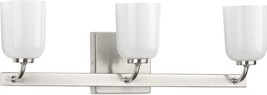 Progress Lighting P300282 Moore 3 Light 22&quot;W Bathroom Vanity - Nickel - £82.46 GBP