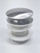 Mountain Plumbing BDWOF-ST/BRN Soft Pop Up Tub Drain - Brushed Nickel - $34.90