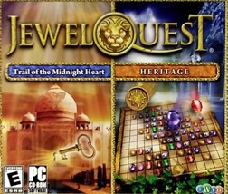 Jewel Quest: Trail of the Midnight Heart / Heritage [PC CD-ROM, 2011] - £4.53 GBP