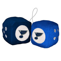 St. Louis Blues 3&quot; Fuzzy Dice - NHL - $11.63