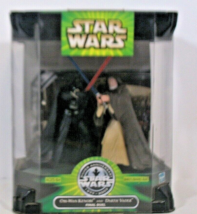 Star Wars Obi-Wan Kenobi &amp; Darth Vader Final Dual Hasbro Silver Annivers... - $24.74