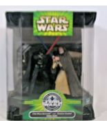 Star Wars Obi-Wan Kenobi &amp; Darth Vader Final Dual Hasbro Silver Annivers... - £19.34 GBP
