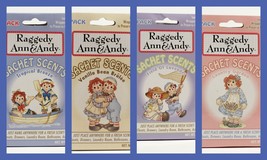 3 Pack Sachet Scents Raggedy Ann and Andy Choose from 4 Styles - $3.59
