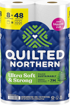 Ultra Soft &amp; Strong Toilet Paper, 8 Super Mega Rolls = 48 Regular Rolls,... - $434.44 MXN