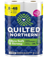 Ultra Soft &amp; Strong Toilet Paper, 8 Super Mega Rolls = 48 Regular Rolls,... - €20,39 EUR