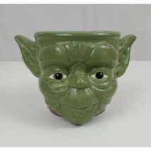 Star Wars Galerie Yoda Sculpted Large 3D Face Return of the Jedi Coffee Cup - $16.44