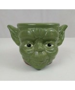 Star Wars Galerie Yoda Sculpted Large 3D Face Return of the Jedi Coffee Cup - $312.47 MXN