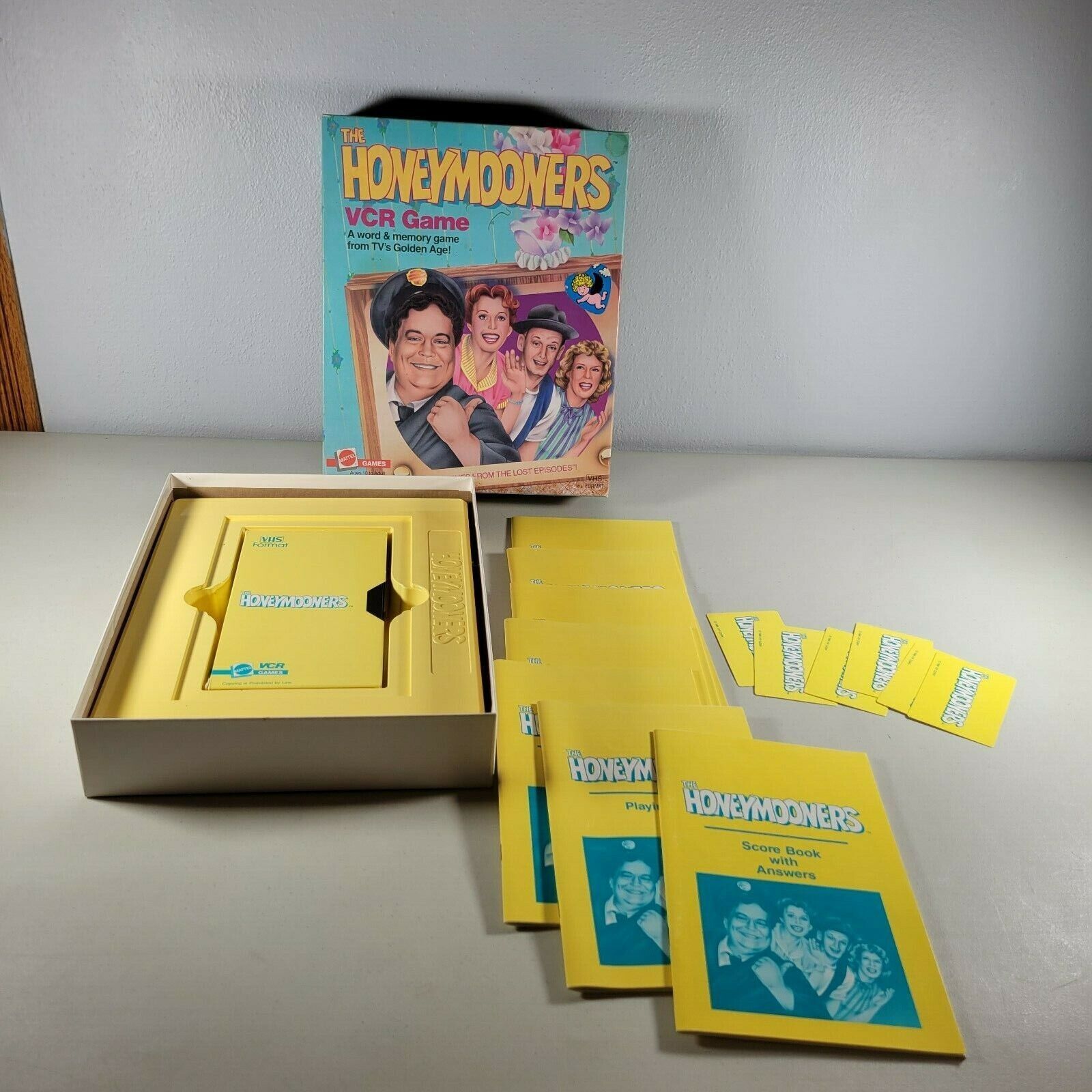 Honeymooners Board Game VHS Unused All Items Included 1986 - $21.98