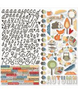 Collection Hello Fall Sticker 12 X 12 - £17.74 GBP