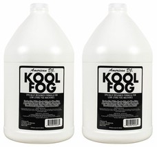 (2) American DJ Kool Fog 1 Gallon Fog/Mist Fluid/Juice for Mister Kool - £82.73 GBP