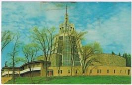 Postcard Shrine Of Our Lady Of Grace Augustinian Fathers Marylake King Ontario - £3.15 GBP