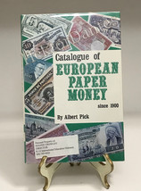 Catalogue of European Paper Money since 1900 by Albert Pick (1971, HC, Ex-Libra) - £11.15 GBP